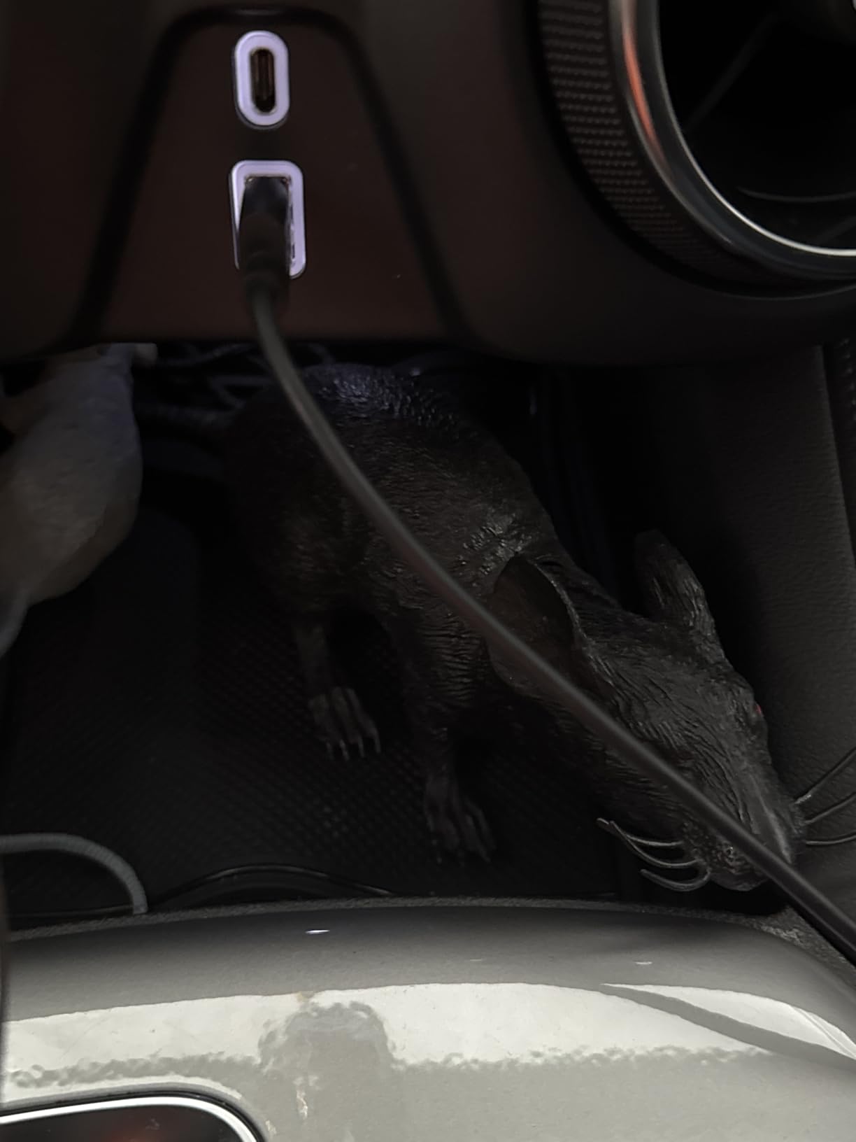 Center Console Organizer for 2021-2025 2026 Ford F150 & 2022-2025 F150 Lightning XLT Pro, Hidden Storage Tray with USB Hole Accessories customer photo 2