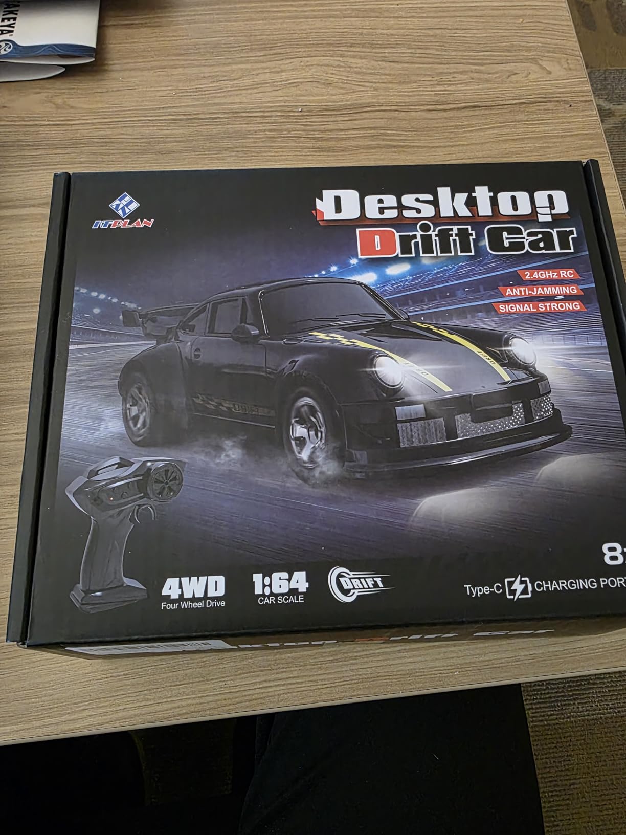 1/64 Mini RC Drift Car, Desktop Remote Control Car, 2.4GHz Full Proportional RTR High Speed Micro Sports Racing Drift, 4WD Hobby Fast Race Vehicle with Lights, Model Toys Gift for Kids, Boys, Adults customer photo 1