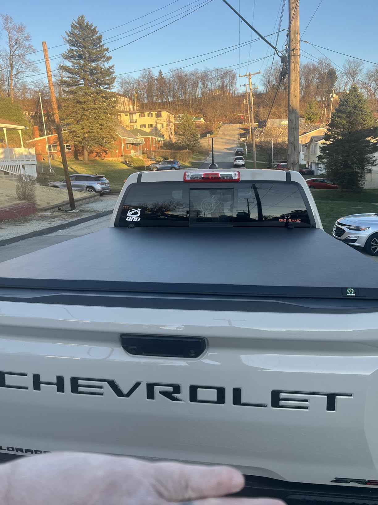Soft Tri-Fold Truck Bed Tonneau Cover for Colorado/Canyon 2015-2026 5.2ft customer photo 2