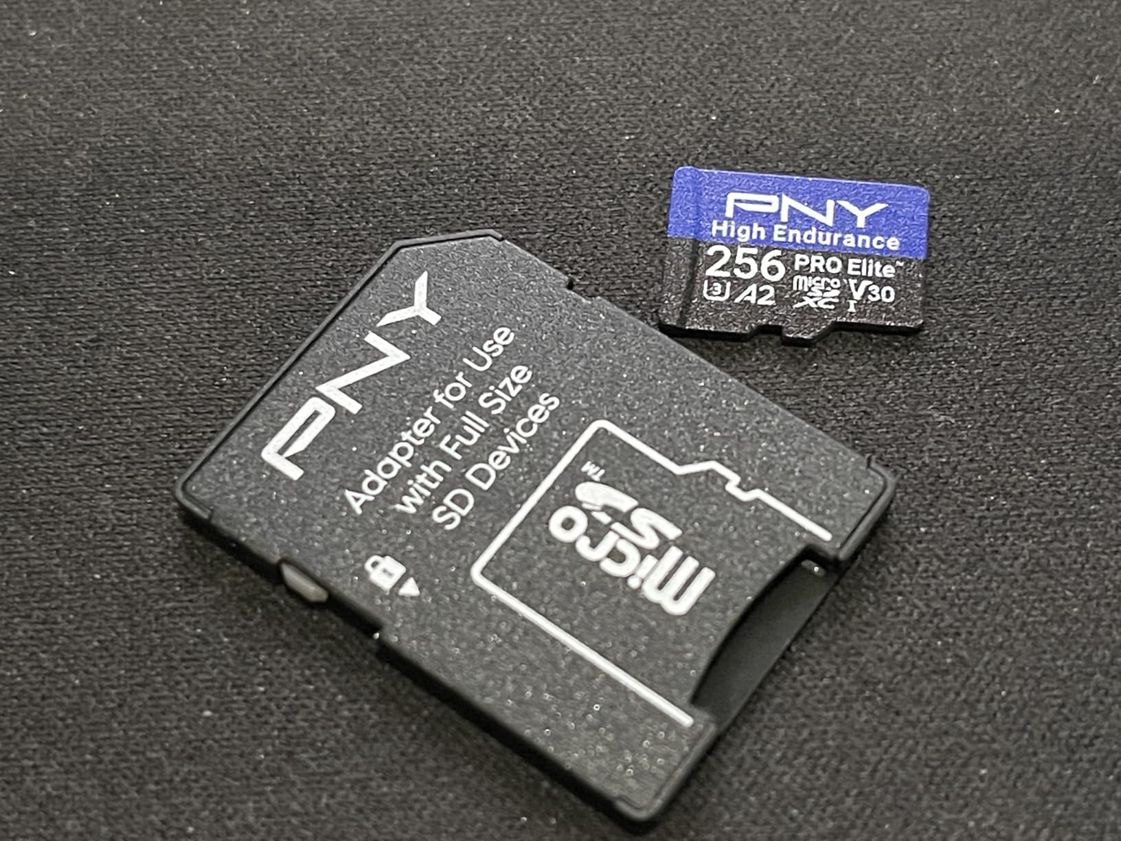 PNY 256GB PRO Elite High Endurance microSDXC Flash Memory Card | C10 U3 V30 A2, UHS-I, 4K UHD, Up to 68.8K Recording Hours, 100/90MB/s Read/Write customer photo 1
