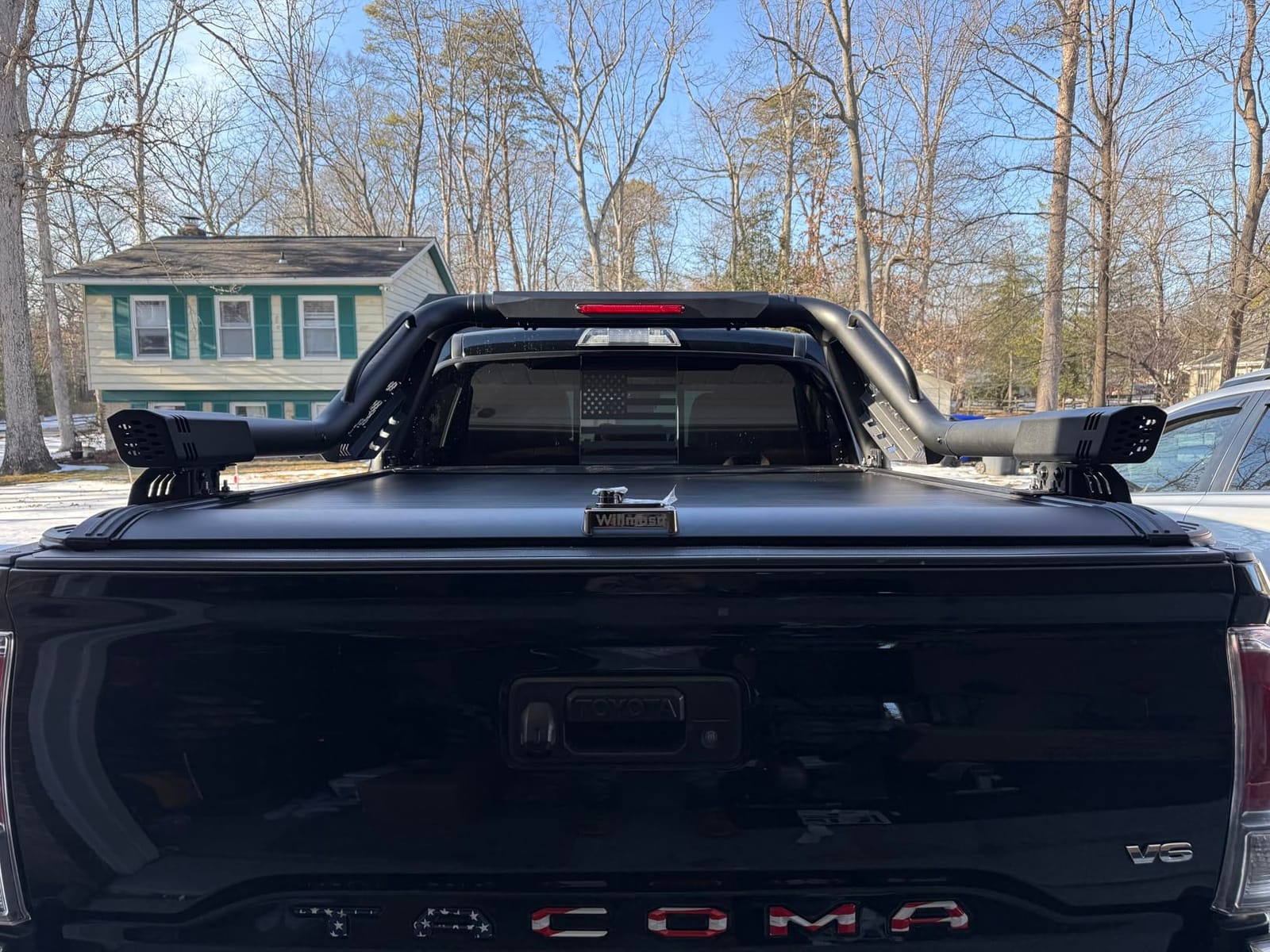 Retractable Truck Bed Tonneau Cover Fits 2016-2026 Toyota Tacoma (5'/60
