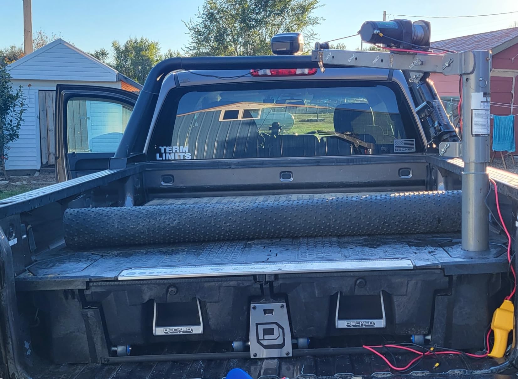 DECKED Truck Bed Storage System Includes System Accessories | Compatible with Chevy Silverado & GMC Sierra 1500/2500/3500 (2007-2019) 8' customer photo 2