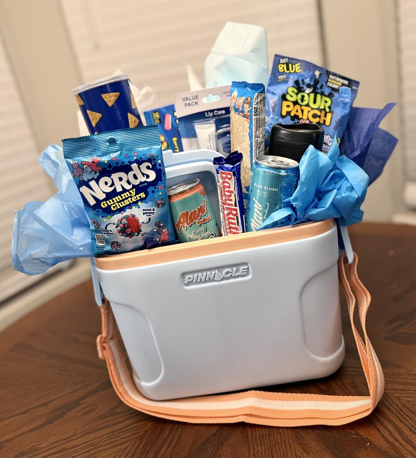 Pinnacle 8.5Qt Mini Cooler - 14 x 7.6 x 10.6In Ice Box with Smart Divider, Locking Lid, Adjustable Shoulder Strap - Insulated Picnic Basket Beach Cooler Bag - 36-Hour Ice Retention - Stylish Colors customer photo 1