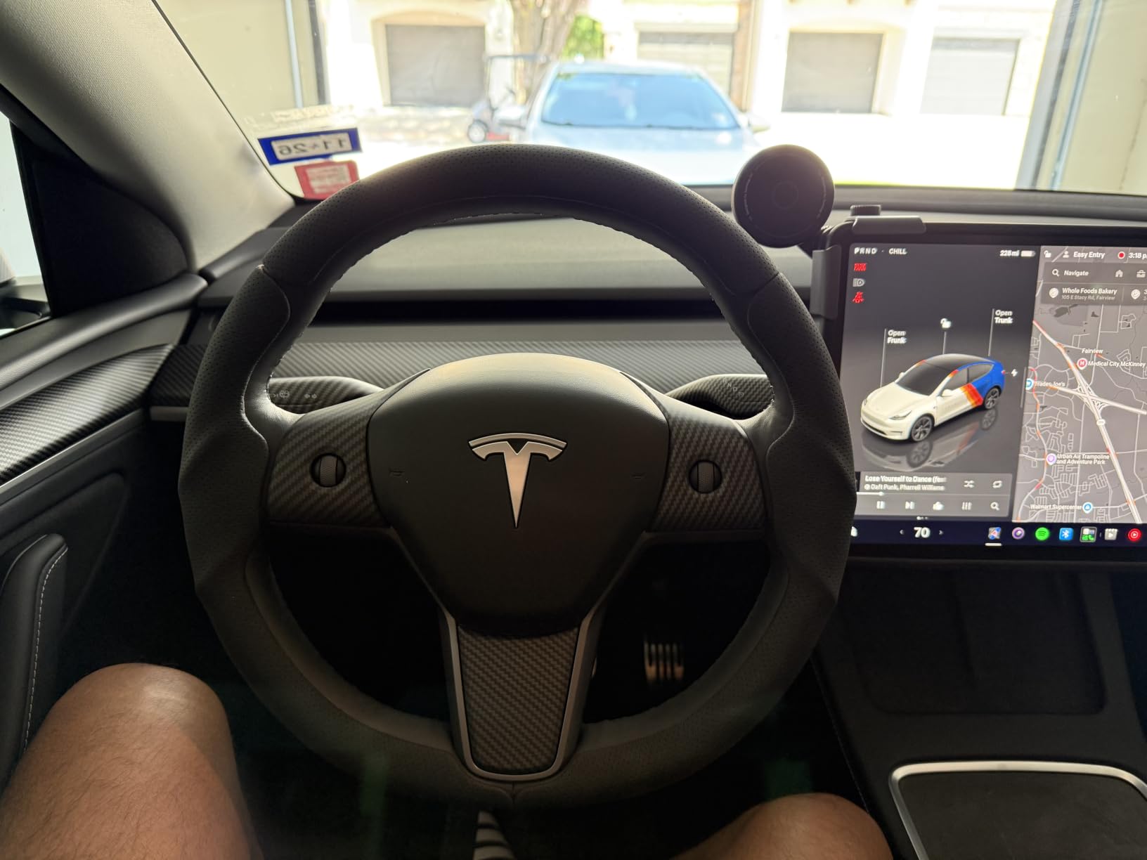 Aimato Customized Car Steering Wheel Cover for Tesla Model 3/Y customer photo 1