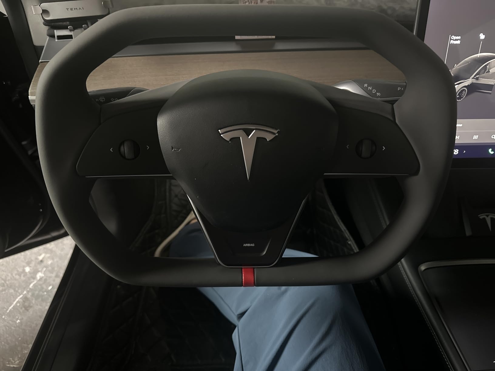 Aimato Customized Car Steering Wheel Cover for Tesla Model 3/Y customer photo 2