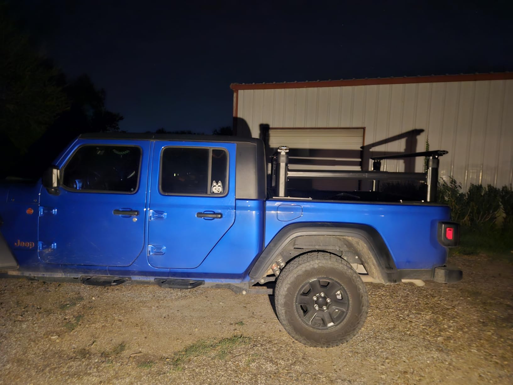 TRUMGETA Ladder Rack with Side Bars, 800 LBS, Fit for Tacoma/Gladiator | Compatible with Tonneau Cover w/T-Slot Rails, 19