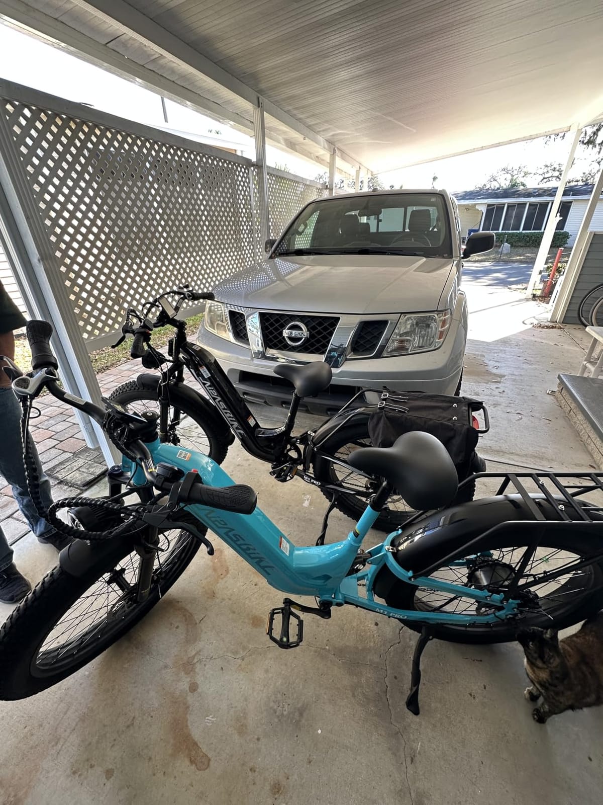 Aipas M1 Pro Electric Bike for Adults, 26 x 4 Fat Tires, 48V 17.5Ah Battery | Dual Suspension, 1800W Peak Motor, Up to 85 Miles, Step-Thru for Commutes & Trails, SGS Certified to UL 2849 customer photo 2
