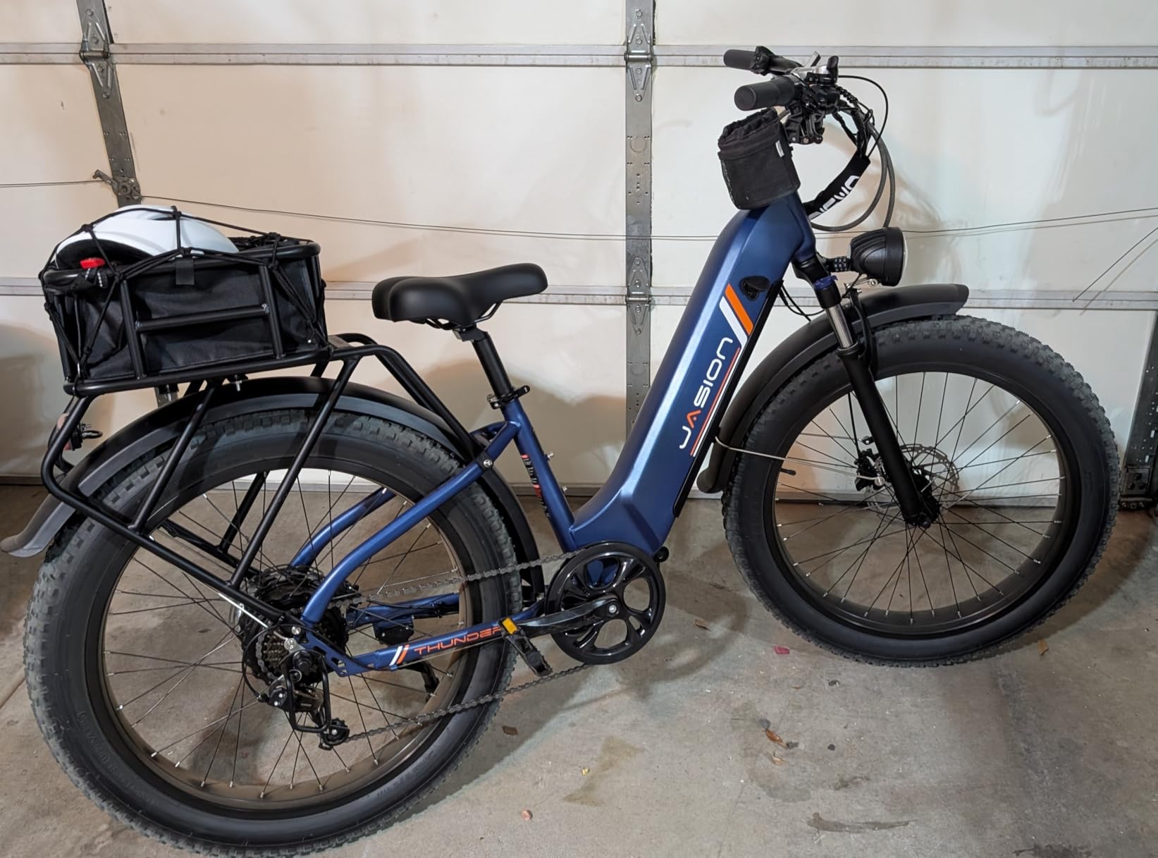 Jasion Thunder Electric Bike,1800W Peak Ebikes for Adults,26''Fat Tire Best Ebike for Men,80 Miles with 864Wh Battery,30+MPH Max Speed Bicycles,400LB Capacity,Certified by UL2849 customer photo 2