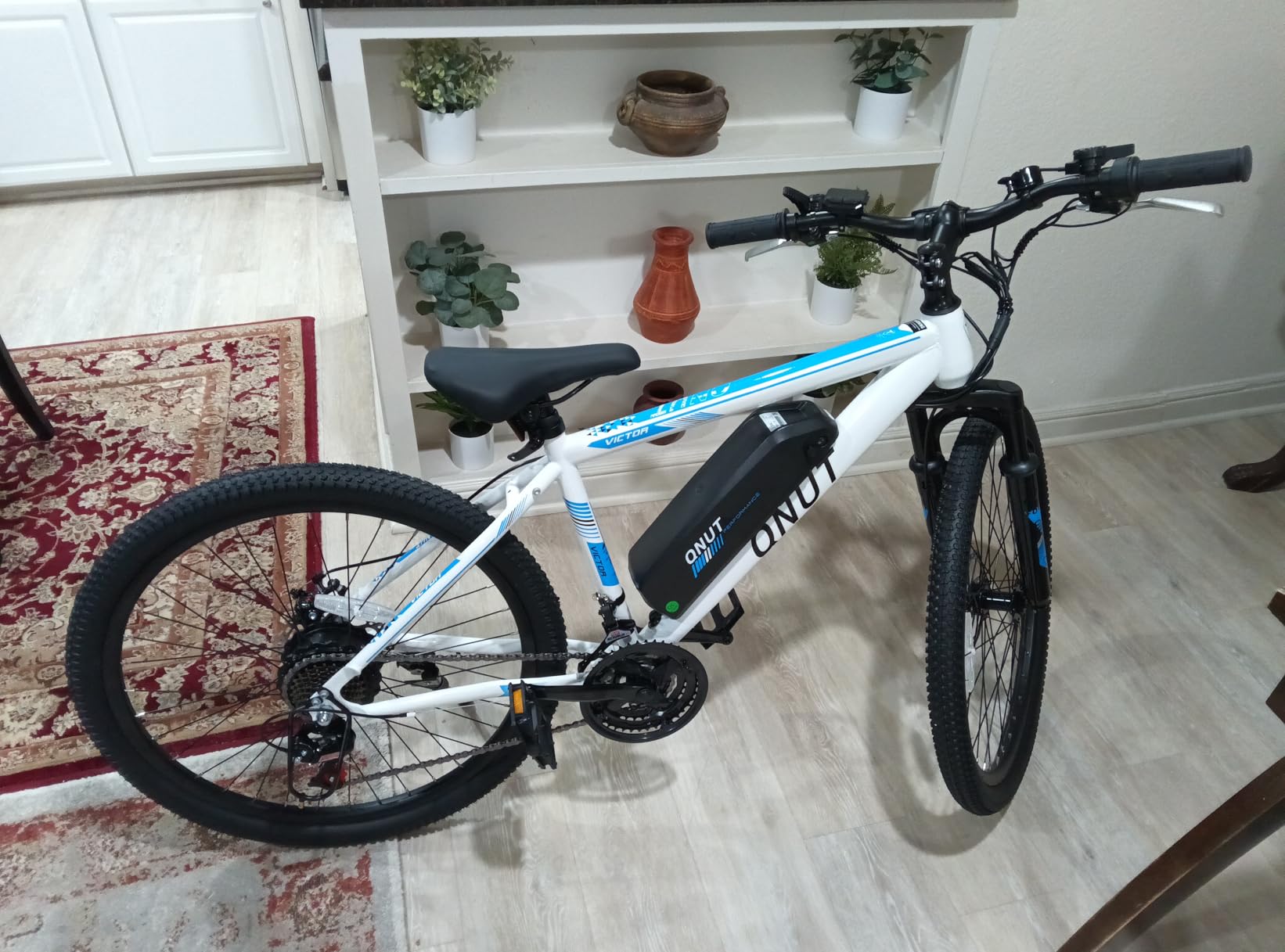 QNUT Electric Bike for Adults, Peak 1000W Motor 26