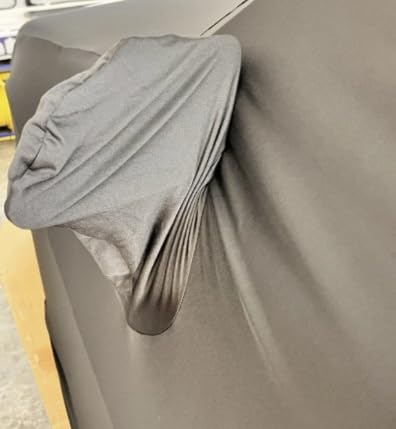 Fit Indoor Full Car Cover Dust-Proof Protection Compatible with 1994-2025 Ford Mustang, Indoor Breathable Car Cover for Dust-Proof, Underground Garage, Car Show(Black) customer photo 1