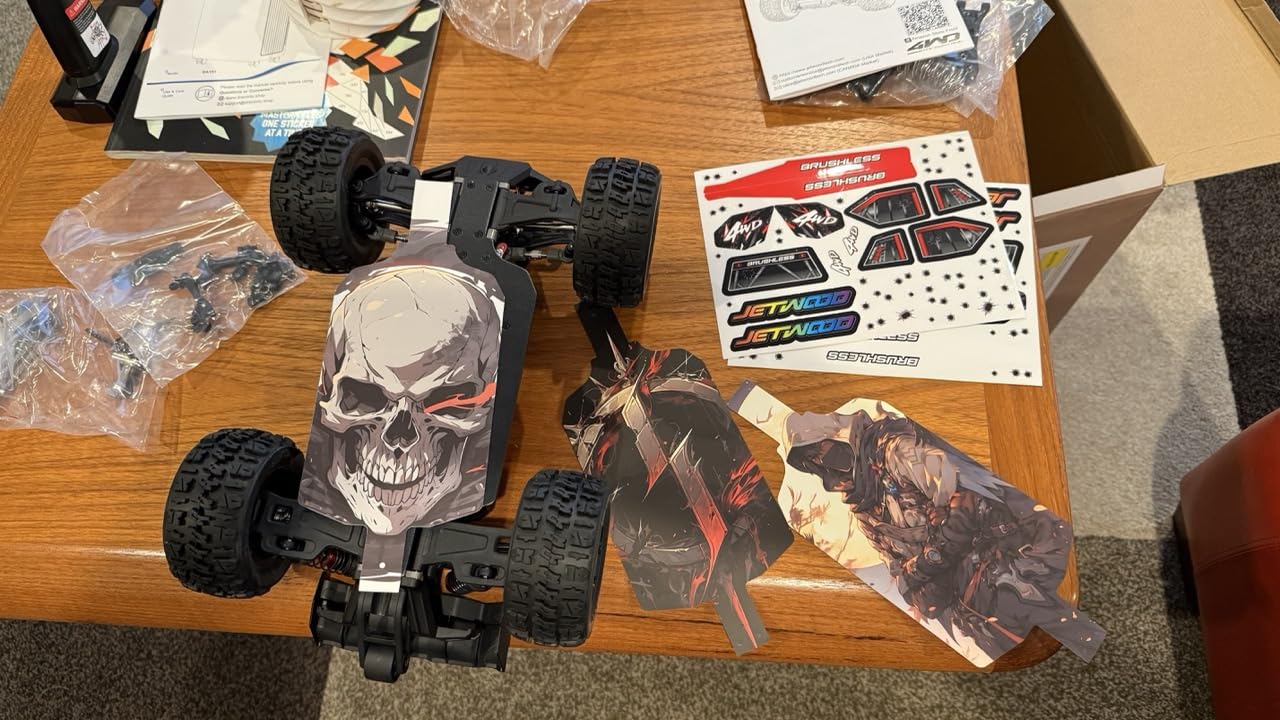 JETWOOD 1/14 50mph Electric Brushless RC Car for Adults, JC14EP V3 All Terrain Super Fast Remote Control Car, Offroad RTR Hobby RC Trucks, Waterproof 3S High Speed, Metal Gear Servo (Upgraded Version) customer photo 1