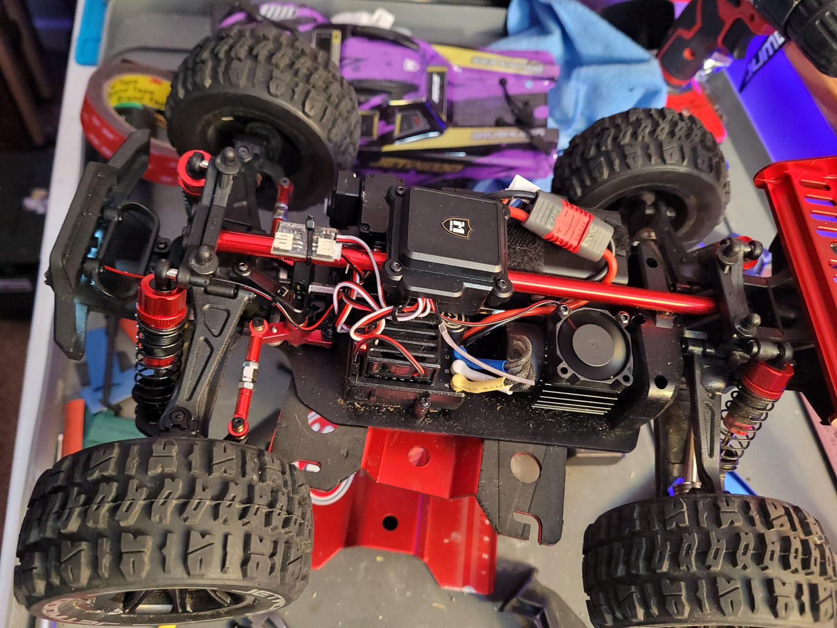 JETWOOD 1/14 50mph Electric Brushless RC Car for Adults, JC14EP V3 All Terrain Super Fast Remote Control Car, Offroad RTR Hobby RC Trucks, Waterproof 3S High Speed, Metal Gear Servo (Upgraded Version) customer photo 2