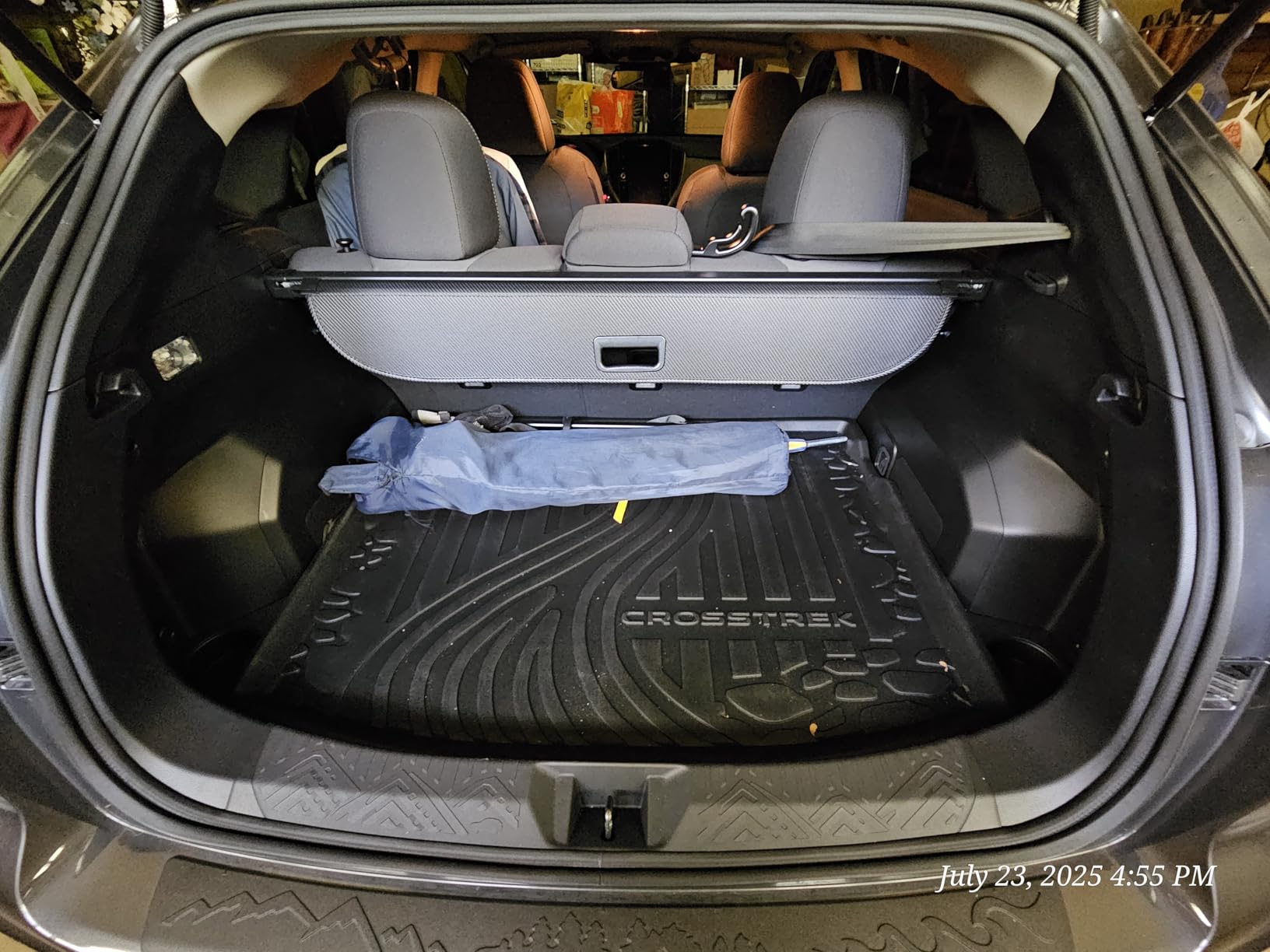 Cargo Cover Compatible with Infiniti EX35 EX37 2008-2013/2014-2017 QX50 Trunk Cover Retractable Rear Trunk Security Cover EX35 EX37 QX50 Accessories Shielding Shade Privacy Screen Cargo Cover customer photo 1