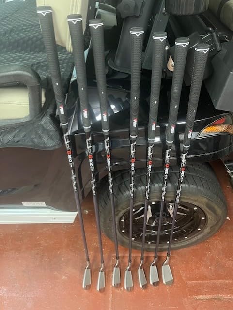 PGM Men's Golf Iron Set for Right Handed with Forgiving Design | Cavity Back Wide Sole Golf Club Iron with Precision Balanced Shaft and Easy Control Grip Includes 5 to 9 PW SW customer photo 1