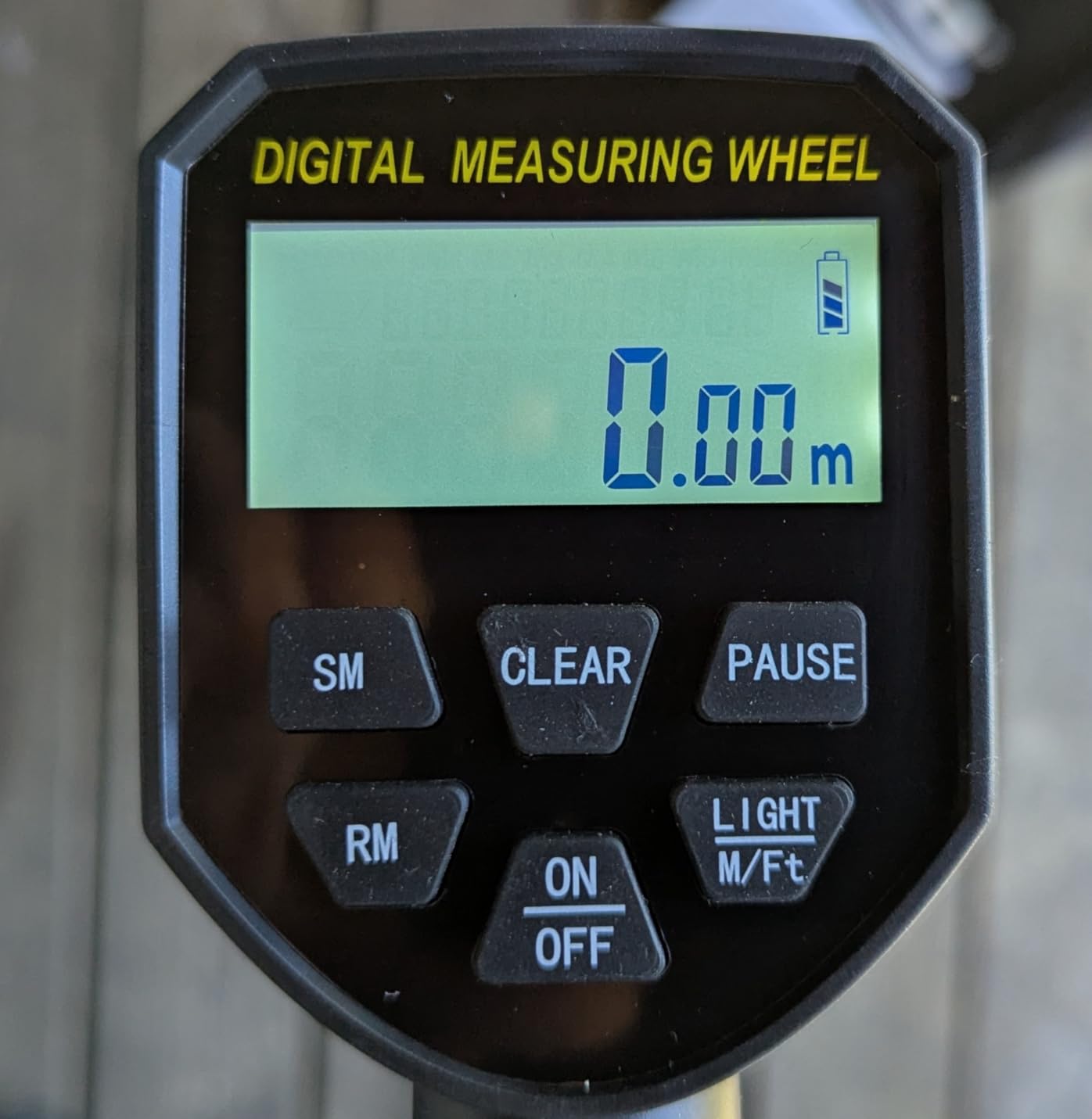 Measuring Wheel: DEKOPRO 4V Digital Measuring Wheel in Feet, 12.5 Inch 99,999Ft/ 99,999M Digital Display Folding Wheel Measurement Roller with Storage Bag customer photo 2