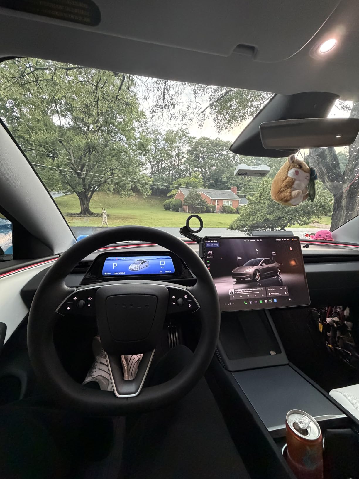 Heads Up Display with Air Vent for Tesla Model 3 Highland 2024 2025 - 9.66