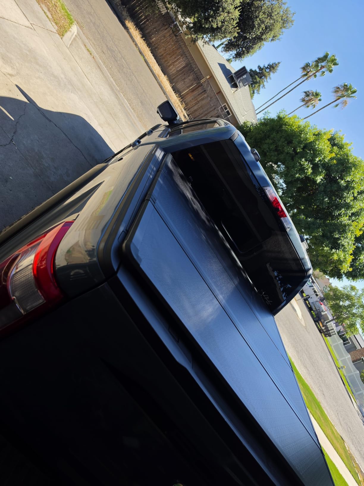 Tutel Low Profile Hard Shell Flip-Up Truck Bed Tonneau Cover | Fits 2015-2026 Ford F-150 5'5