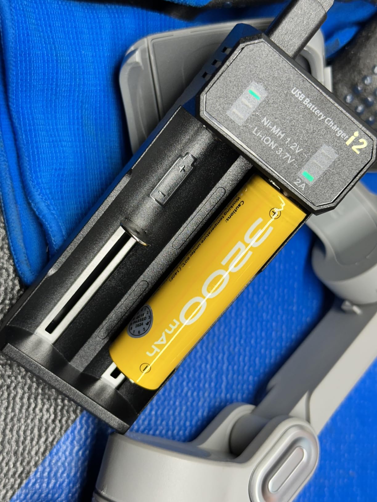 18650 Battery Charger for 3.7V/3.6V Li-ion Batteries 26650 18650 21700 14500 16340(RCR123), Ni-MH/Ni-Cd AA AAA C Batteries-Upgraded customer photo 1