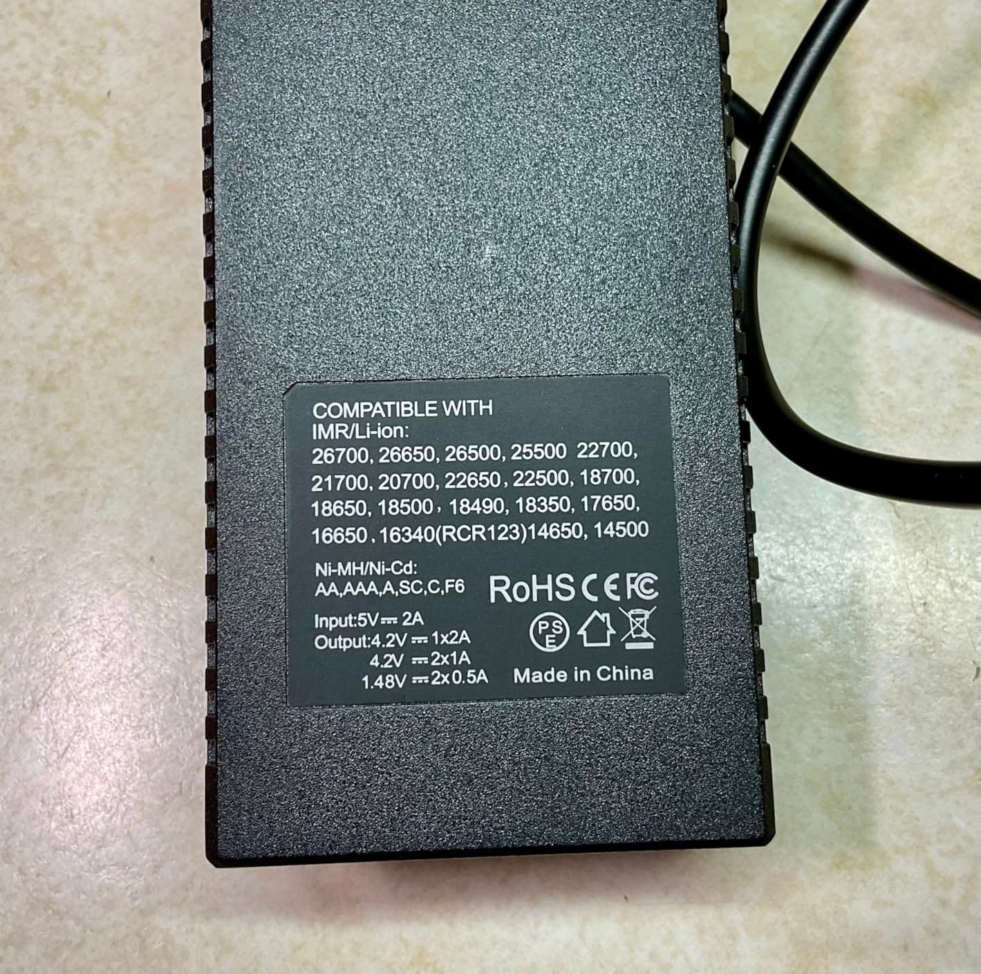 18650 Battery Charger for 3.7V/3.6V Li-ion Batteries 26650 18650 21700 14500 16340(RCR123), Ni-MH/Ni-Cd AA AAA C Batteries-Upgraded customer photo 2