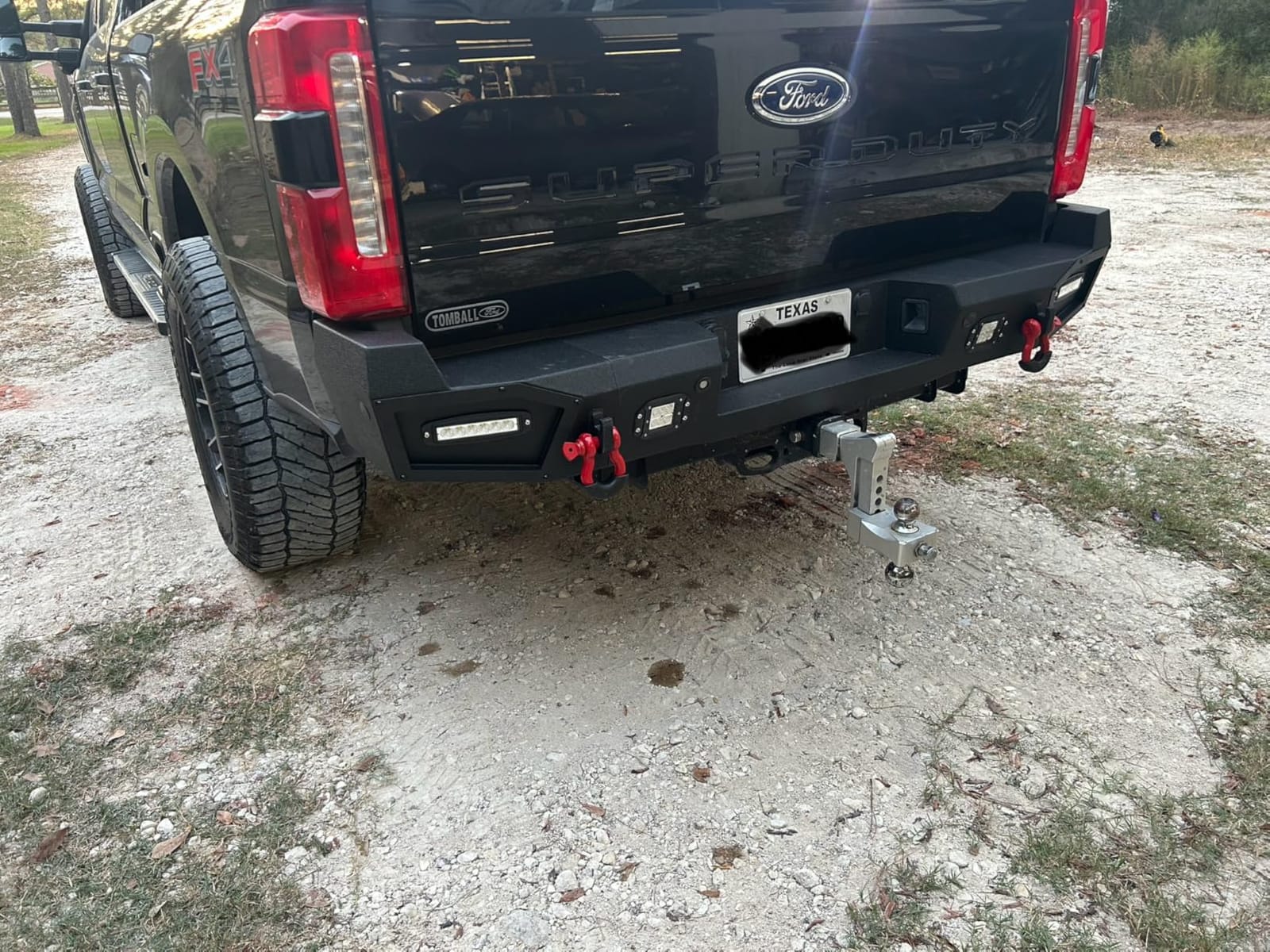 YZONA Front Bumper Compatible with Silverado 2500 3500 HD 2011-2014 Black | Winch Plate, 5 LED Lights, License Plate Frame, Sensor Holes & Reinforced D-Rings customer photo 2