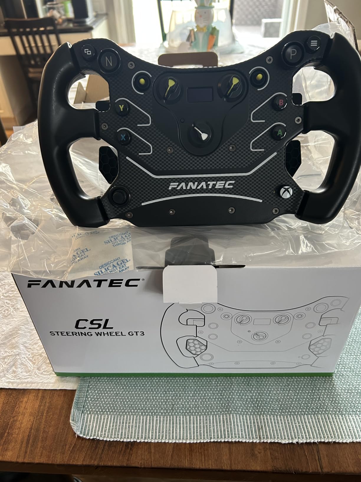FANATEC Sim Racing CSL Steering Wheel GT3 – PC customer photo 2