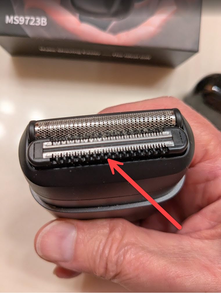 Electric Razor for Men, Foil Shaver and Beard Trimmer | For Dry And Wet, Battery LED Display USB-C Fast Charge, IPX7 Waterproof Portable Travel Shaver (Charcoal Black) customer photo 1