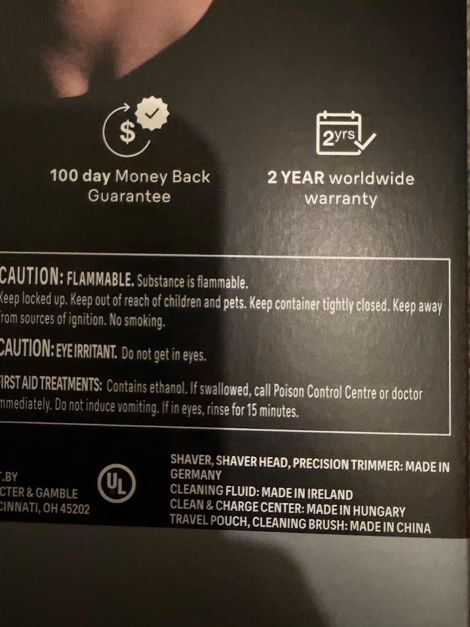 Braun Series 7 Electric Shaver for Men, Wet & Dry Foil Razor, 4-in-1 SmartCare Clean & Charge Center, Precision Trimmer Attachment, Replacement Shaver Head, Travel Case, Grey 7187ps customer photo 1
