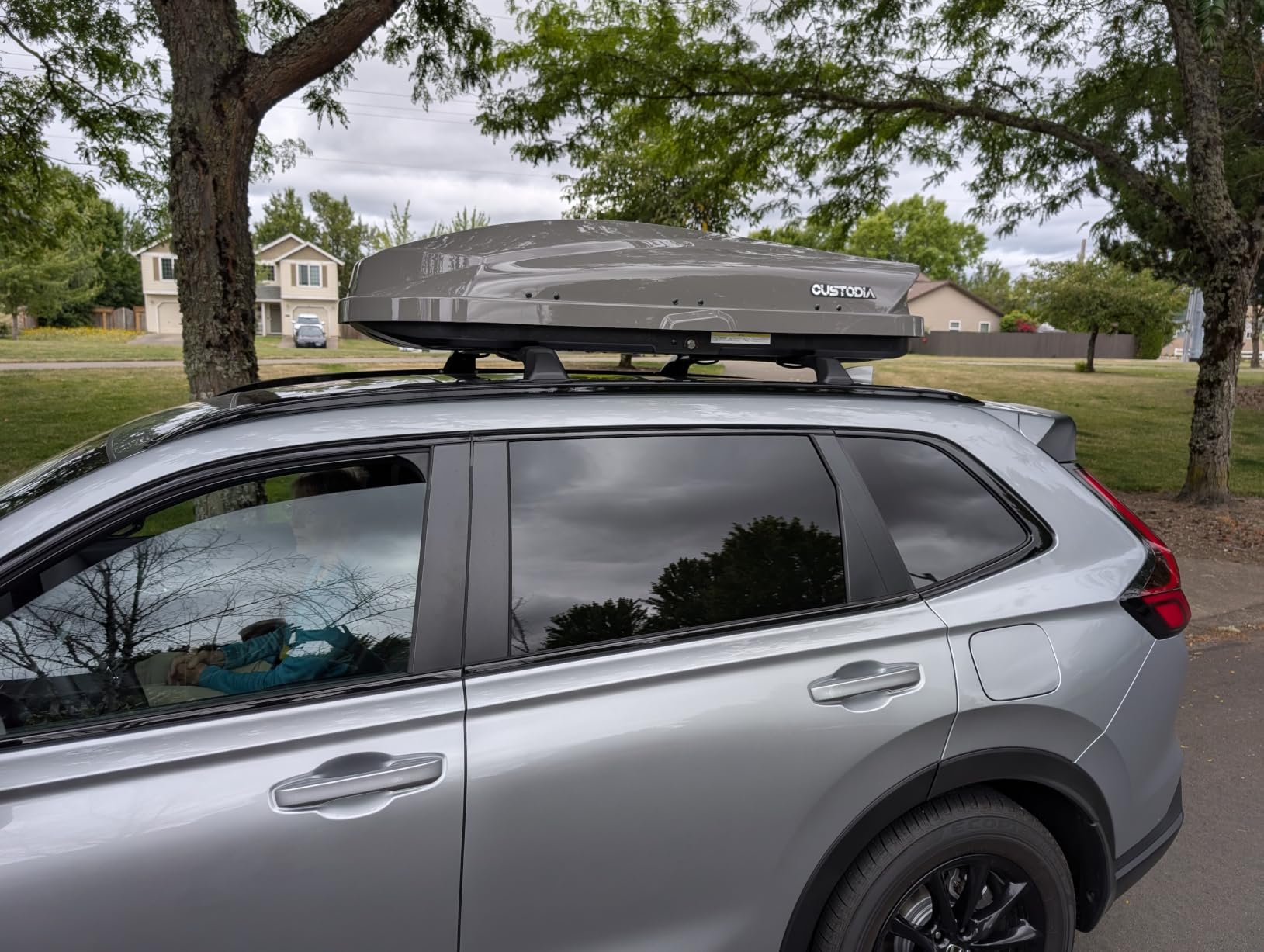 Roof Cargo Box, Dual-Side Opening Design, 14 Cubic Feet Capacity customer photo 1