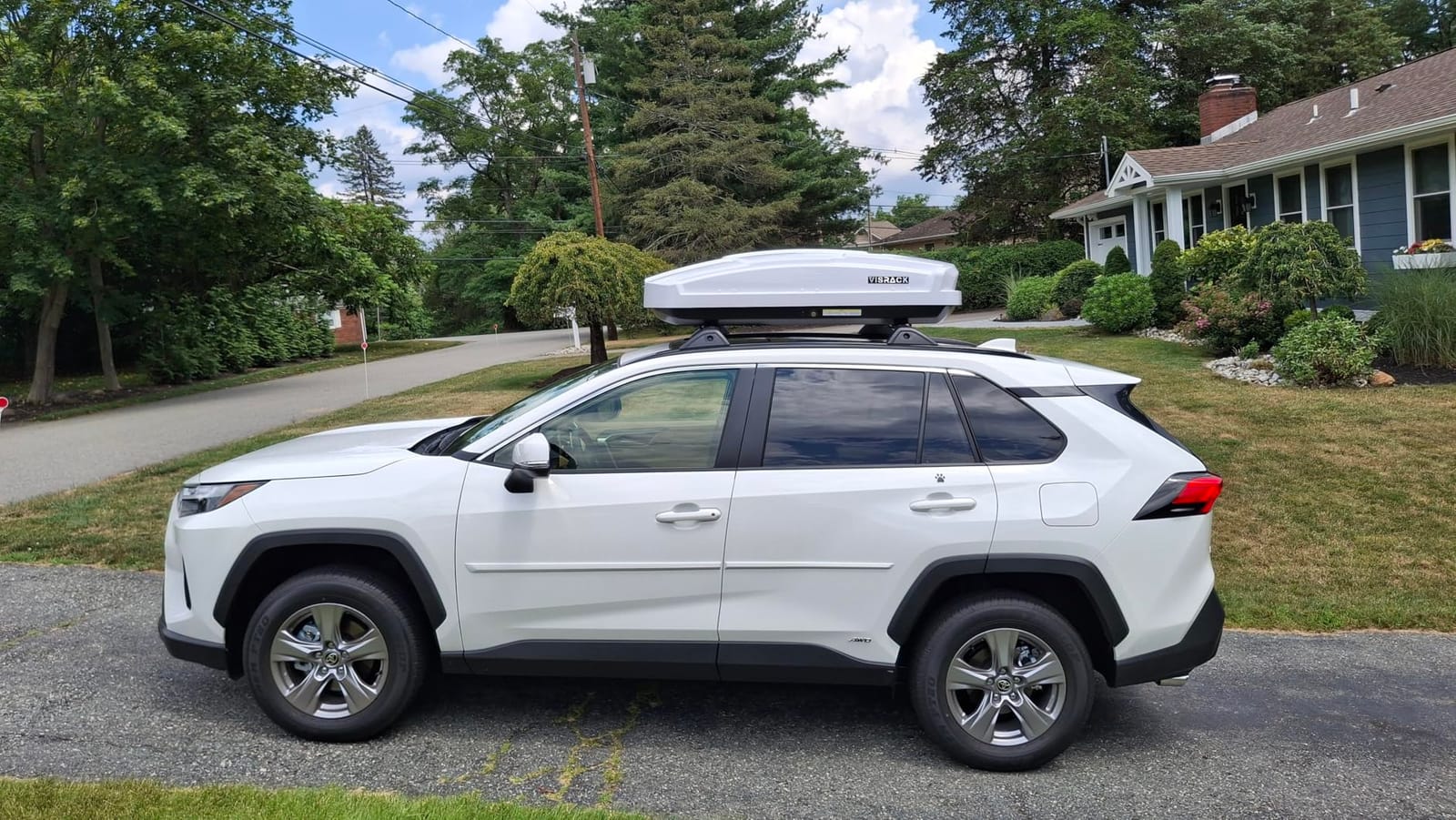 Roof Cargo Box, Dual-Side Opening Design, 14 Cubic Feet Capacity customer photo 2