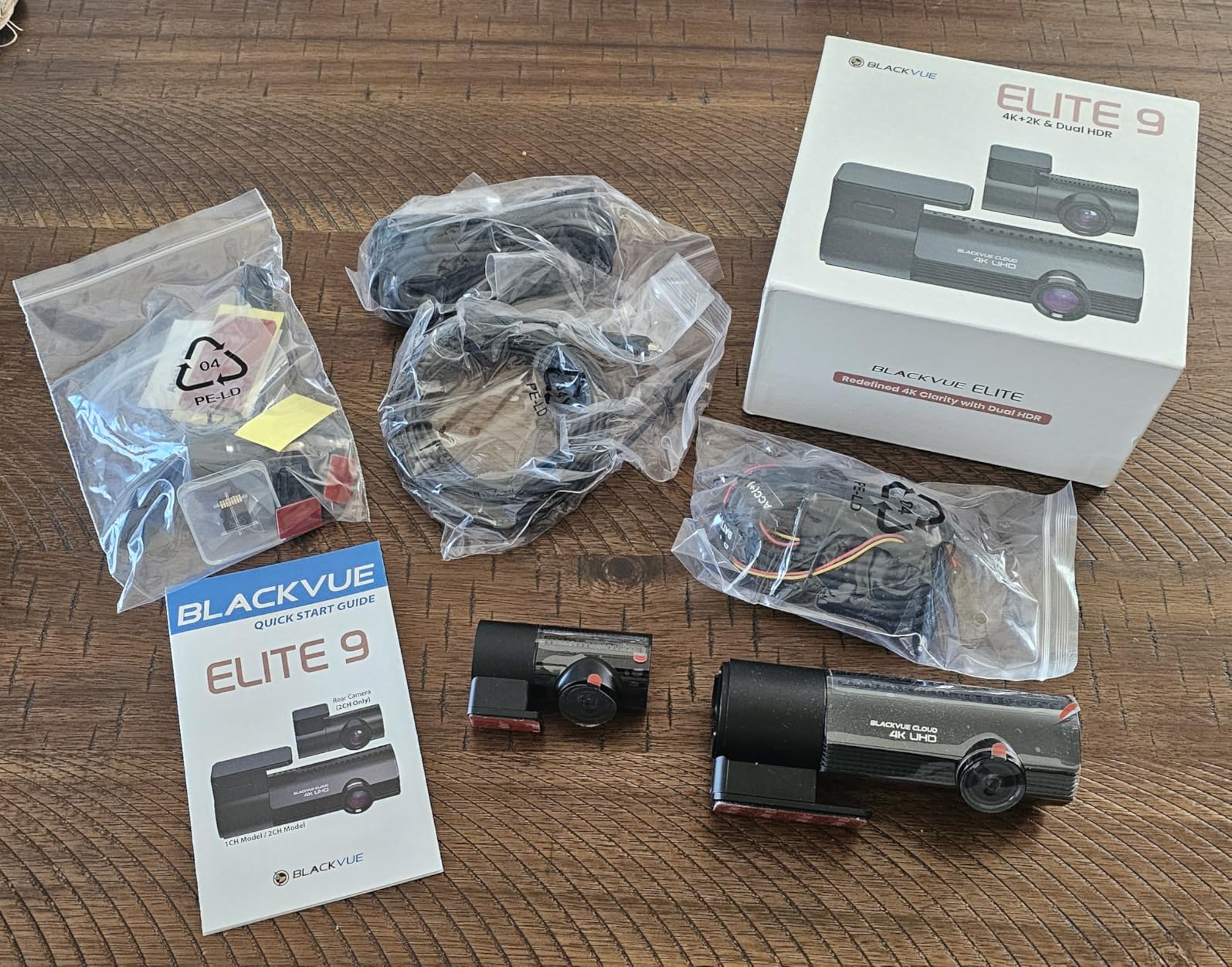 BlackVue Elite 9, 4K+2K Dash Cam Front and Rear, STARVIS 2, HDR, Free 64GB | Hardwire Cable Included, Wi-Fi, GPS, 24H Parking Mode, App Control, Cloud Connectivity, Supports up to 1TB micro SD customer photo 1