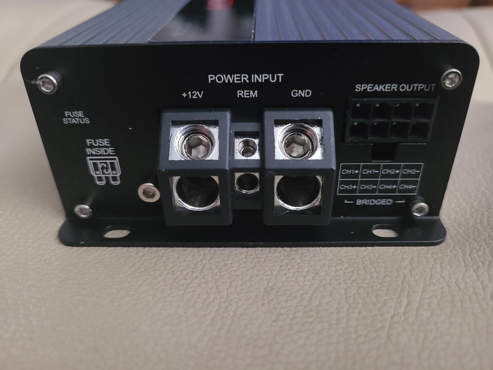 P840/4-BT 4 Channel Bluetooth Amplifier, Compact Full-Range Car Audio Amp, 4 x 130W RMS @4 Ohm, 4 x 210W RMS @2 Ohm, 2 x 420W Bridged, Bass Remote, Auto Turn-On, Start-Stop Ready customer photo 2