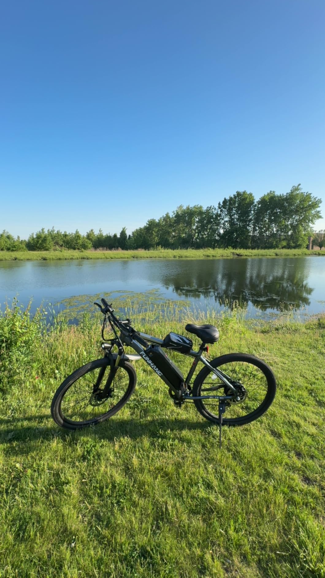 Funhang Electric Bike for Adults, 1000W Peak Ebike, 50Miles Electric Mountain Bike, 26