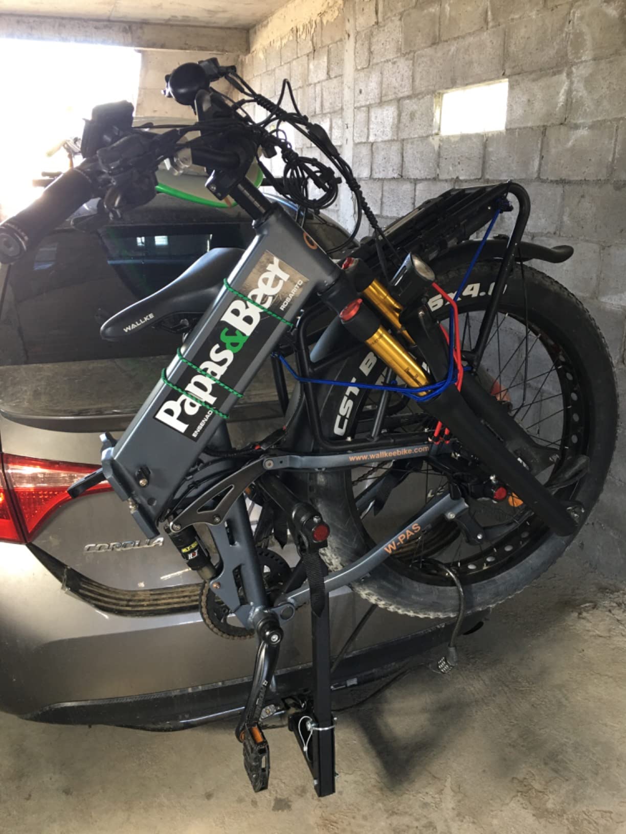 Wallke H7 AWD Dual Motor Electric Bike for Adults 4000W, 48V 40Ah Removable Battery, 38MPH Fast Fat Tire All Terrain Ebike, 7 Speed Full Suspension Stepthru E-Bicycle for Women Men, UL2849 Certified customer photo 1