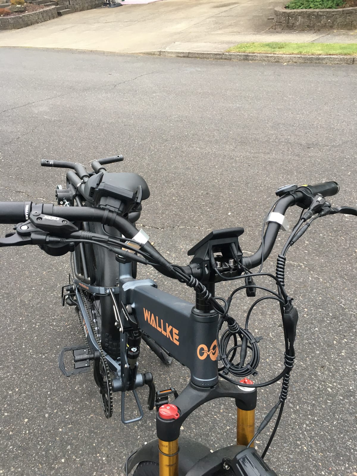 Wallke H7 AWD Dual Motor Electric Bike for Adults 4000W, 48V 40Ah Removable Battery, 38MPH Fast Fat Tire All Terrain Ebike, 7 Speed Full Suspension Stepthru E-Bicycle for Women Men, UL2849 Certified customer photo 2