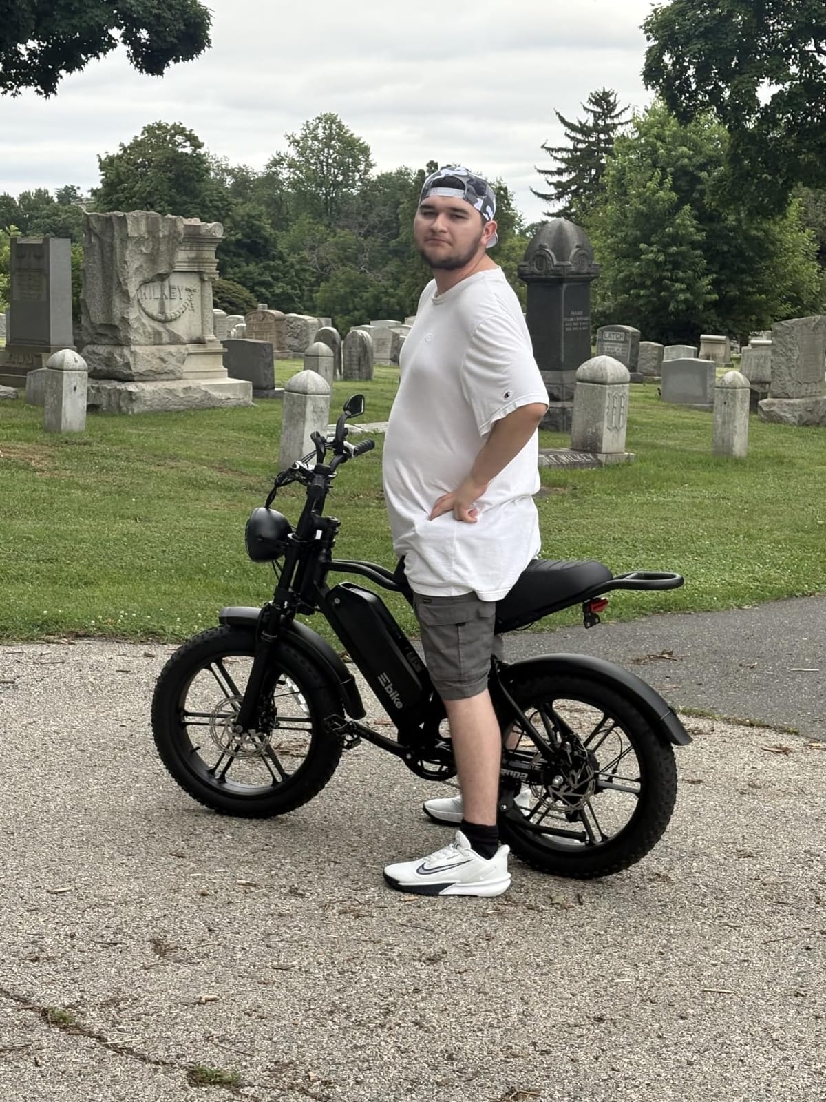 TST Electric Bike for Adults, 48V 15Ah Battery, 1500W Peak Motor, Fat Tire | Dual Suspension, 7-speed Gears, 3 Working Modes, Powerful, LCD Display, Suitable for Commuters and Beginner Cyclists customer photo 2
