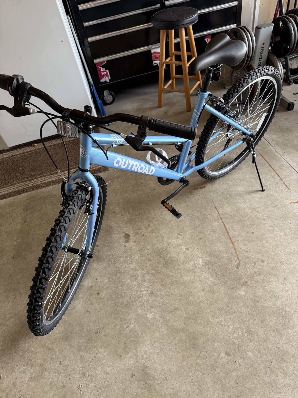Max4out 26 inch 7-Speed Bike, Men's/Women's Cruiser Bike Commuter Bicycle Mountain Bike Hybrid Bicycle, V Brake, Metal Frame, Adult Bike customer photo 1