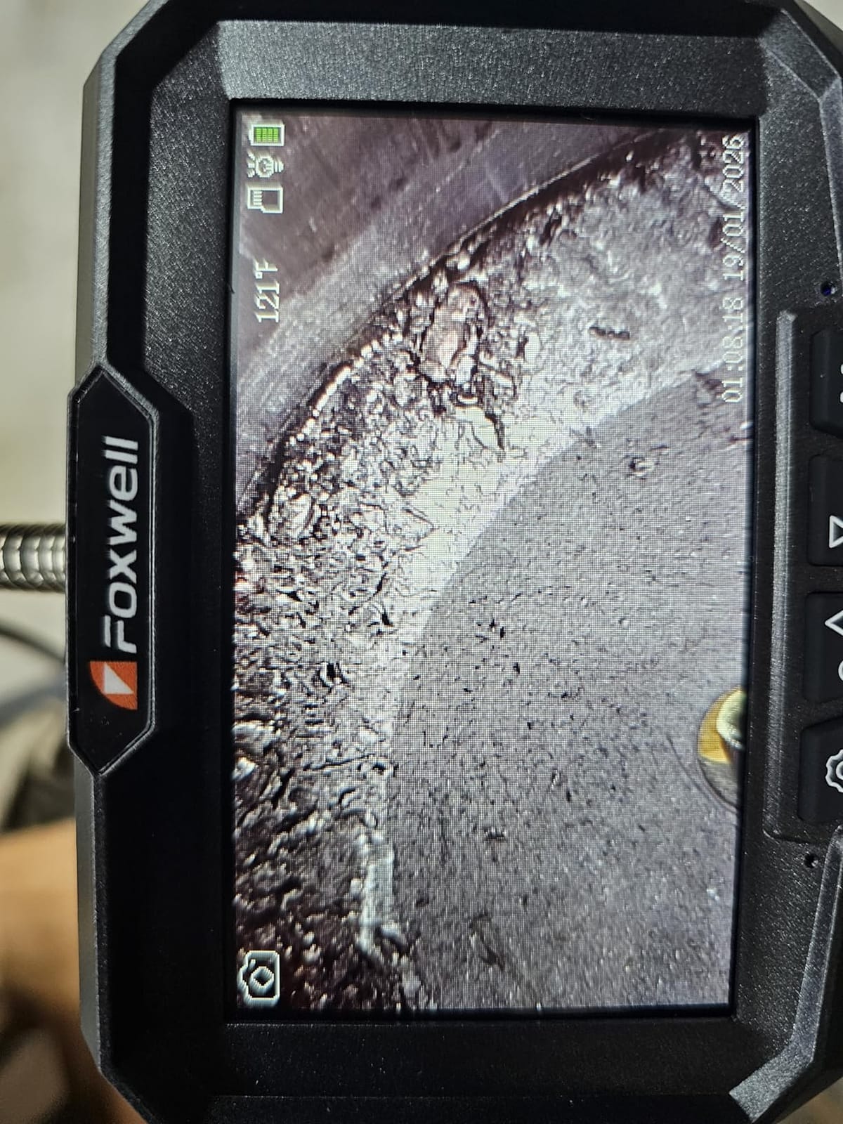 FOXWELL 2-Way 220° Articulating Borescope Camera with Light, Dual Lens | 0.25in Inspection Camera, Industrial HD Endoscope, IP67 Waterproof, 4X & 2X Zoom, 32GB, for Automotive, Plumbing, HVAC, 5.3FT customer photo 2