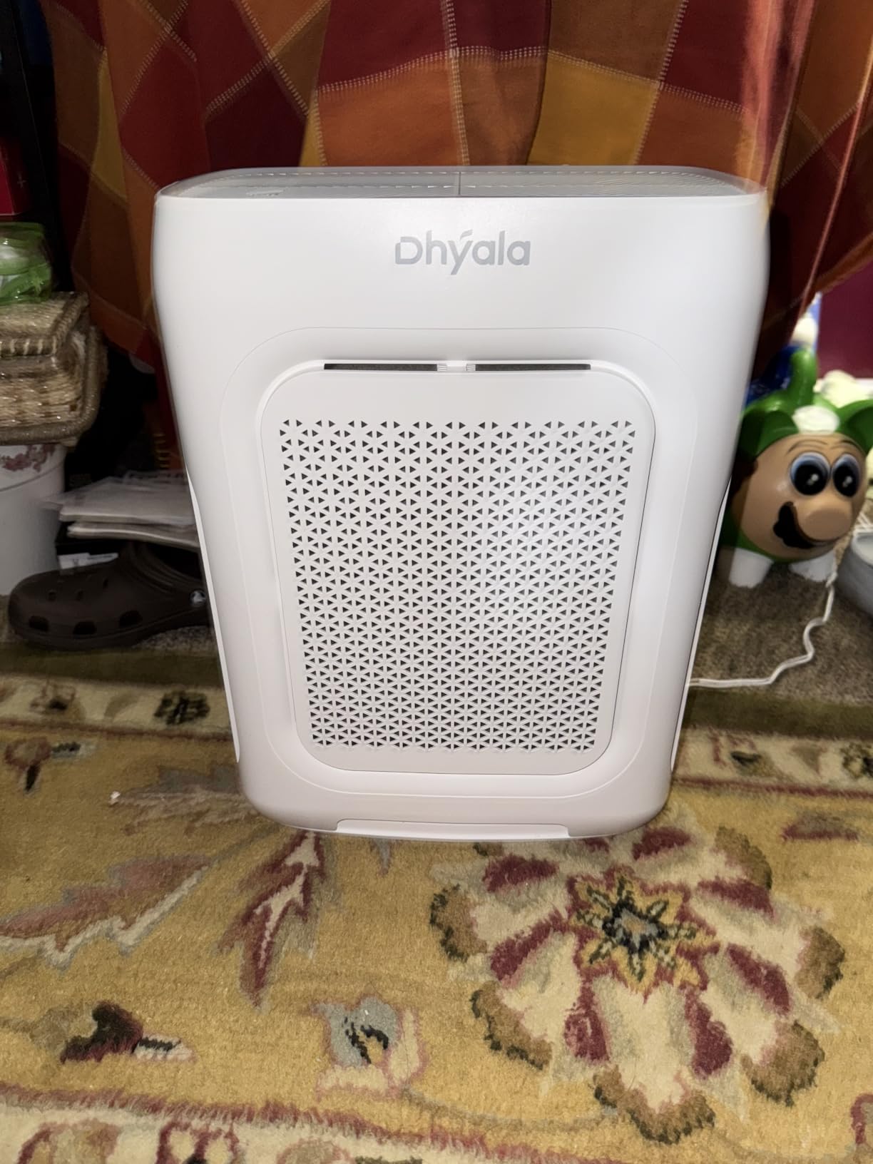 Air Purifier for Home Large Room up to 3000Ft², HEPA Air Purifier with Washable Double-Sided Filters, Smart WiFi, AQI Display, Air Cleaner for Pets, Allergies, Dust, Pollen, 15dB Sleep Mode, Fragrance customer photo 1
