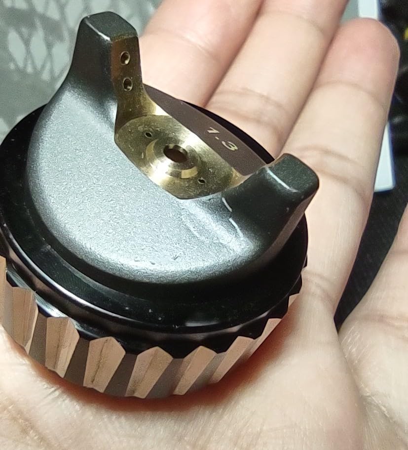 Tilswall Pinto LVLP Spray Gun for Automotive, Premium Kit | Extended-Life Paint Gun with Stainless Steel Flow Path, Fine Atomization for Car Painting, 1.3/1.5/1.7mm Nozzles & Accessory customer photo 2