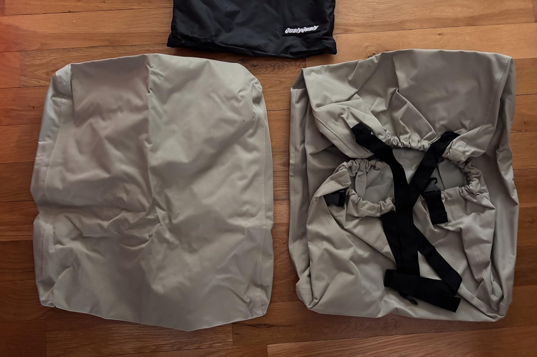 2 Pack Boat Folding Seat Covers Waterproof Folding Chair Cover 900D Oxford customer photo 1