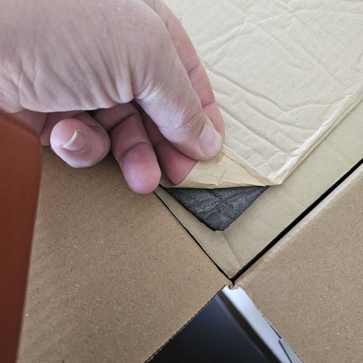 YesBes 32 sqft Sound Deadening Mat, 197 mil(5mm) Sound Deading Material for Cars, Automotive Sound Deadener Foam, Audio Noise Insulation and dampening (30 Pcs) customer photo 1