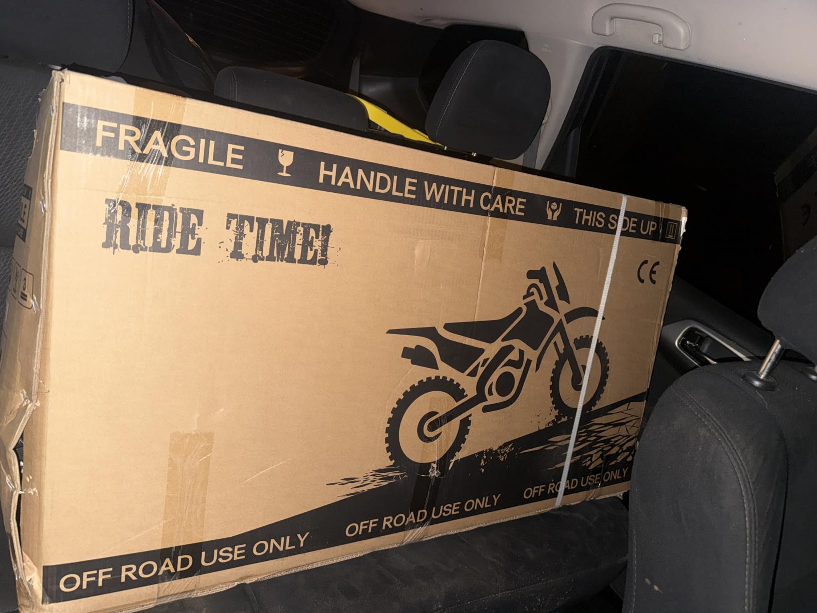 Kids 50cc Dirt Bike,2-Stroke Gas Dirt Bike,Black,CPC Listed customer photo 2