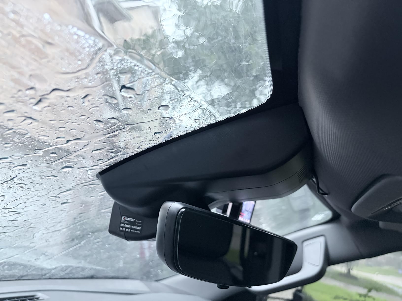 OEM-Fit 4K Dash Cam for GMC Sierra 1500 2022-2026 HD 2024-2026 | Pro SLE Elevation SLT AT4X Denali Ultimate Accessories (Model C), integrated Camera, 2160P Video HDR, 5.8G WiFi & APP, GPS, OEM Look customer photo 2