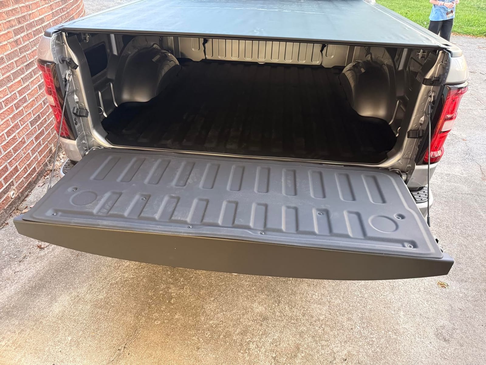Truck Bed Mat for 2019-2026 Chevy Silverado 1500 & GMC Sierra 1500 | Not for Drop-In Liners or 2019 LD,Heavy Duty TPE All Weather Bed Liner, FREE Bonus Tailgate Liner & Cargo Net Included customer photo 1