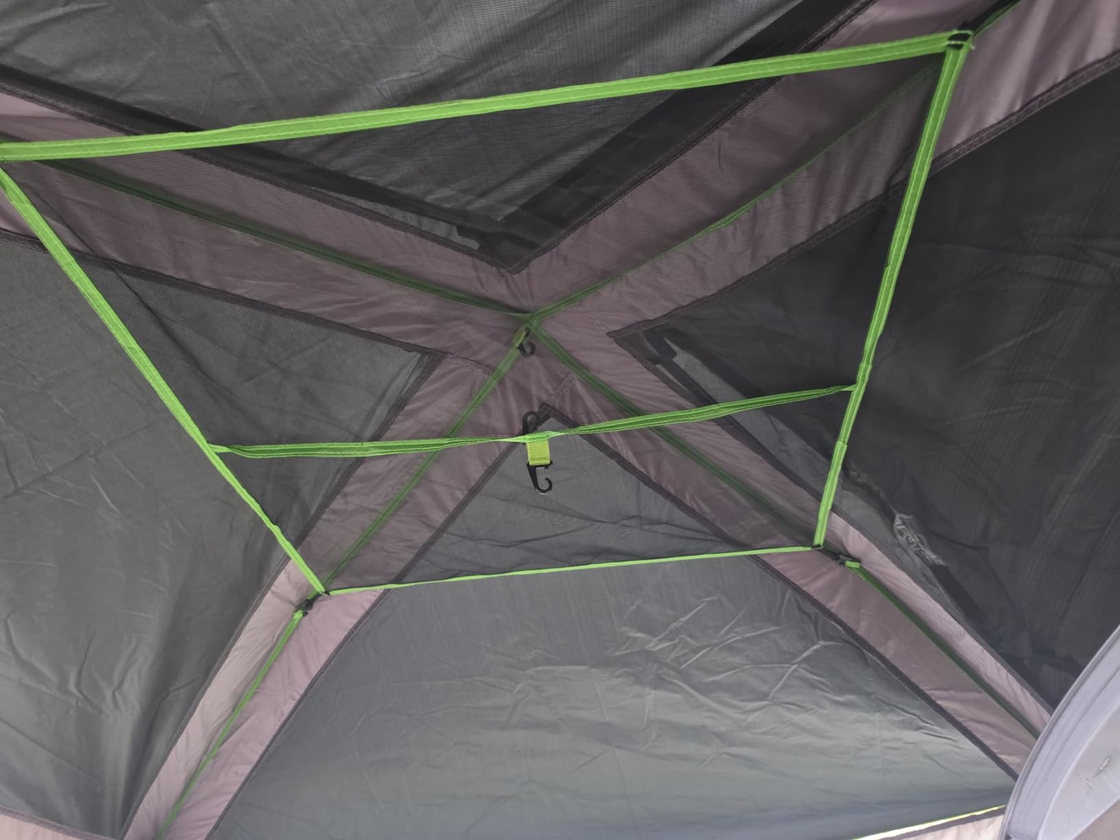 Happy Travel SUV Tents for Camping, 6 Person Instant Car Tent with Rainfly | 60 Seconds Easy Setup Pop up Tent, Waterproof Car Tailgate Tent, Cabin Tent with Expandable Carry Bag, 10'W X 10'L X 7.1'H customer photo 2