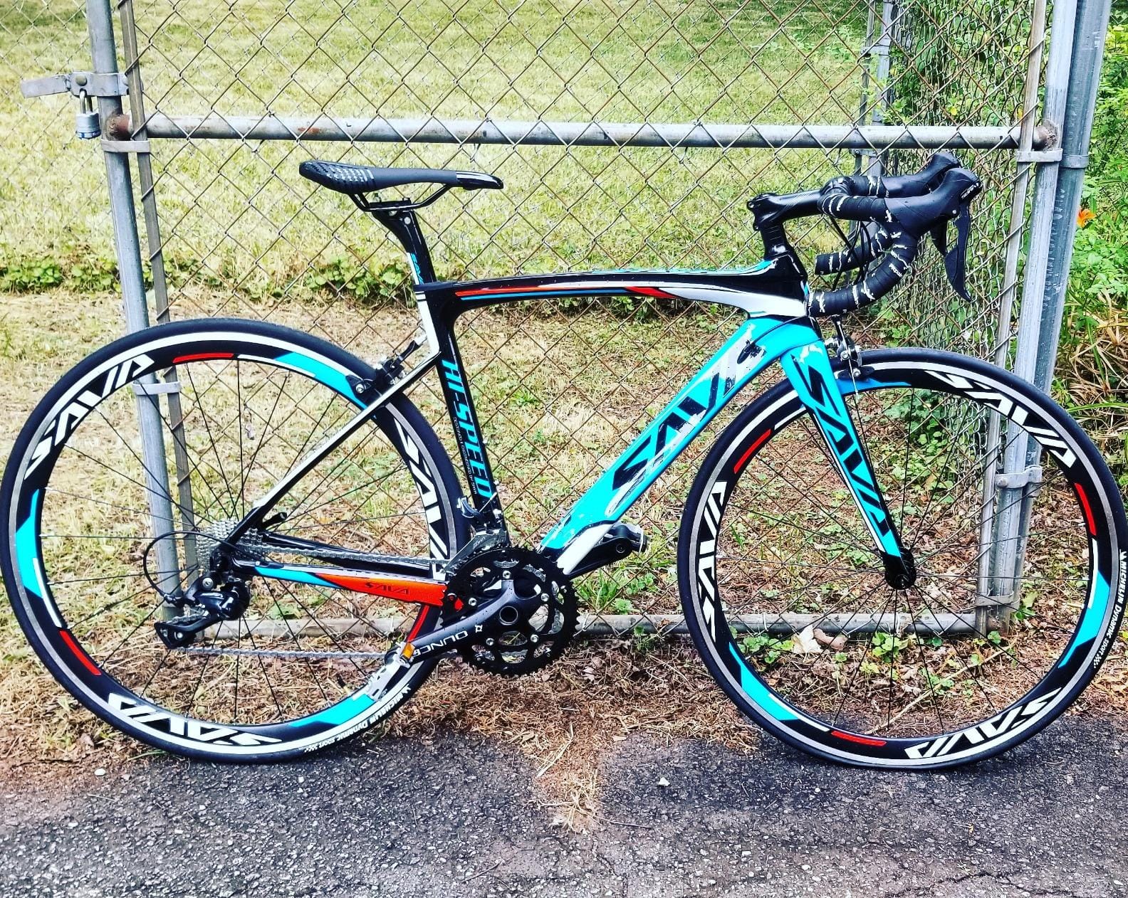 SAVADECK Full Carbon Racing Bike A7L Pro 2026 - Carbon Frame & Wheelset, with Shimano R7120 24-Speed, Hydraulic Disc Brakes, 90% Pre-Assembled customer photo 2
