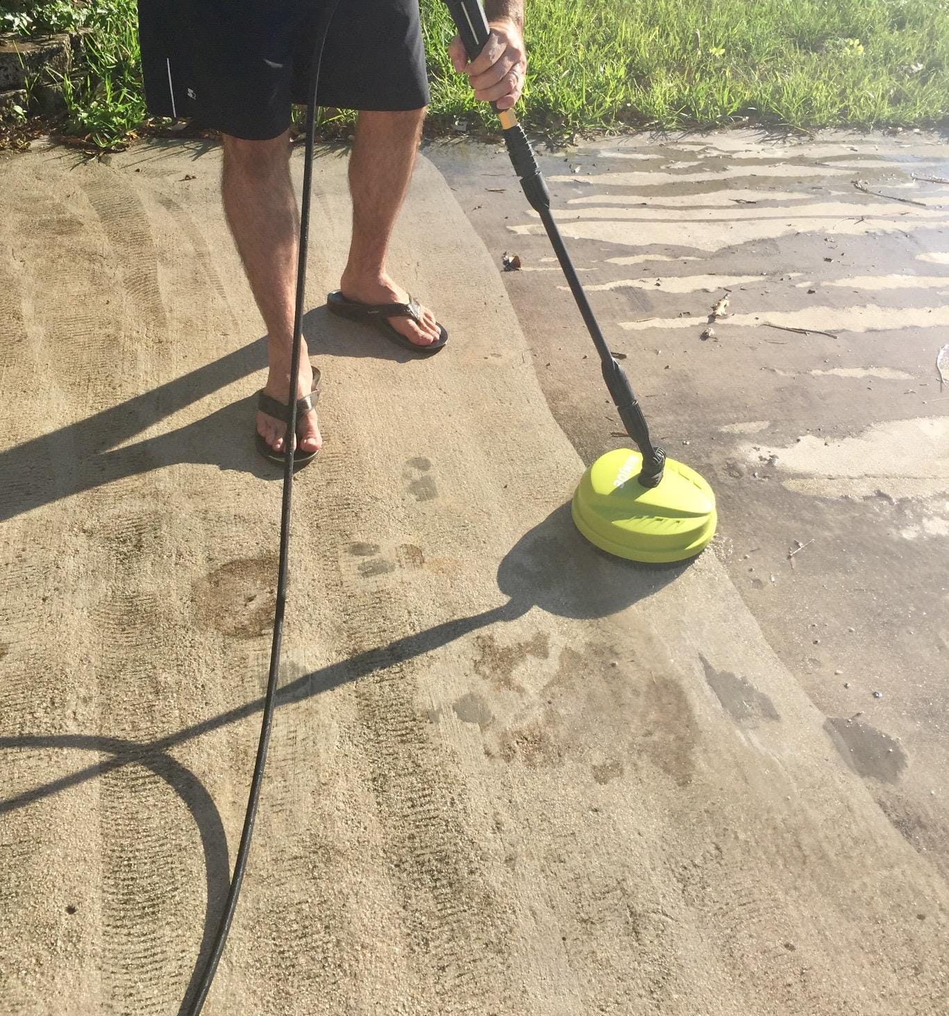 Sun Joe SPX100-GO Electric Pressure Washer, 13-Amp, 4 Nozzles, Foam Cannon | Portable High-Pressure Cleaner Featuring Foam Cannon, Detergent Tank, and Telescoping Handle for Patios or Vehicles. customer photo 1