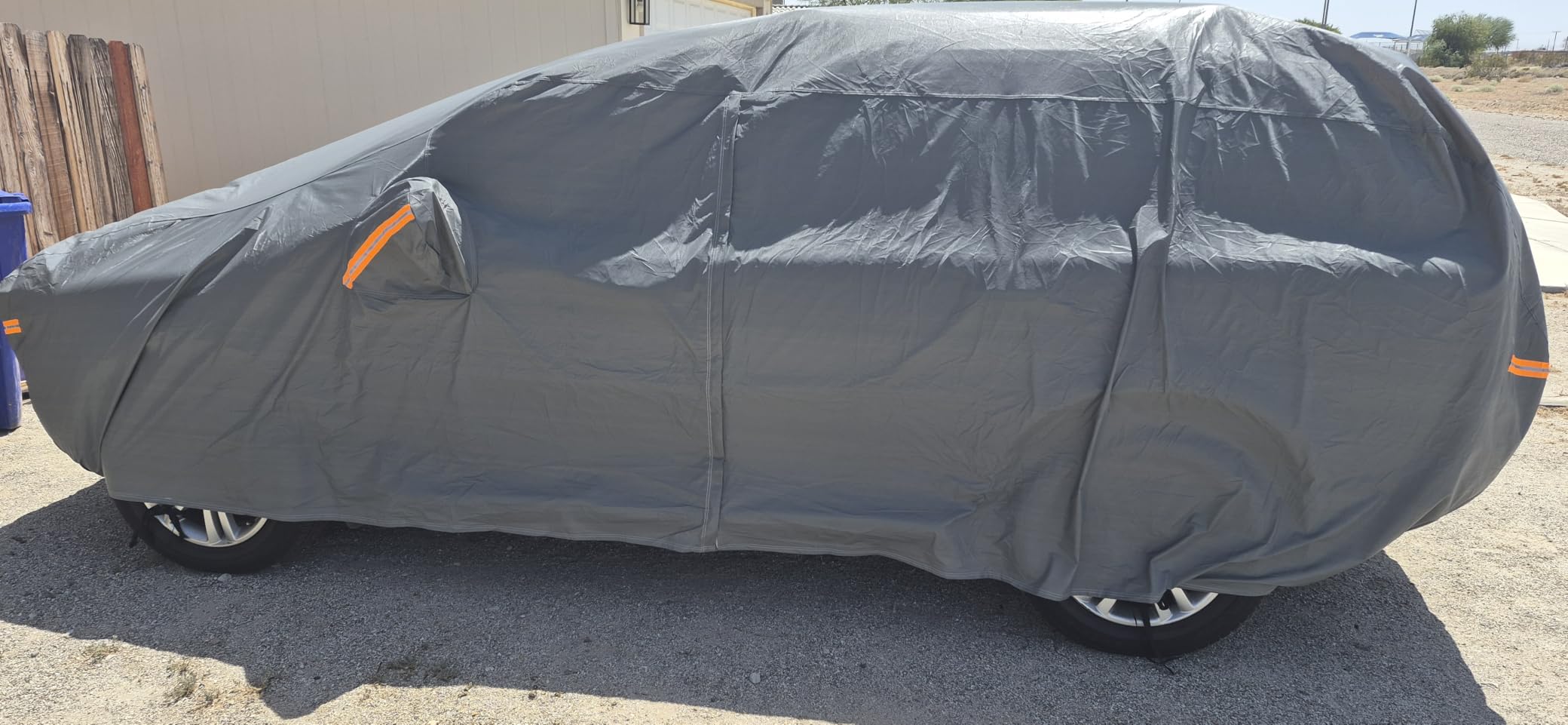 Coverlex All-Weather Car Cover Custom Fit for BMW X5 2007-2026 | Waterproof, Heavy Duty, Cotton Liner, Paint Protection, Driver Door Zipper, Windproof Straps, Storage Bag customer photo 2