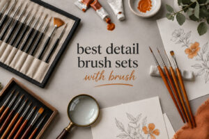 best detail brush sets with brush