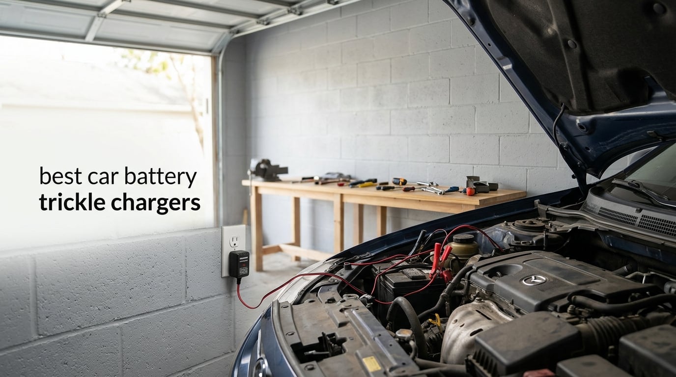 best car battery trickle chargers